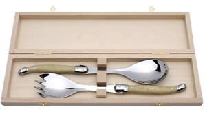 laguiole salad server set